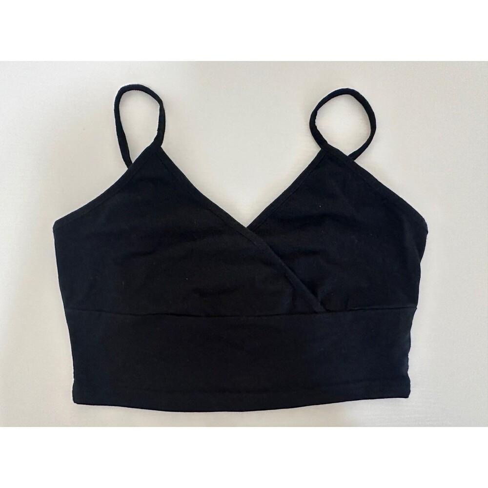 Women’s Bralet Black Size Small S Crop